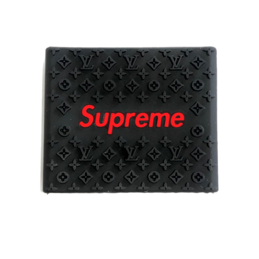 “BLACK” Supreme/LV Clipper Grips (red letters)