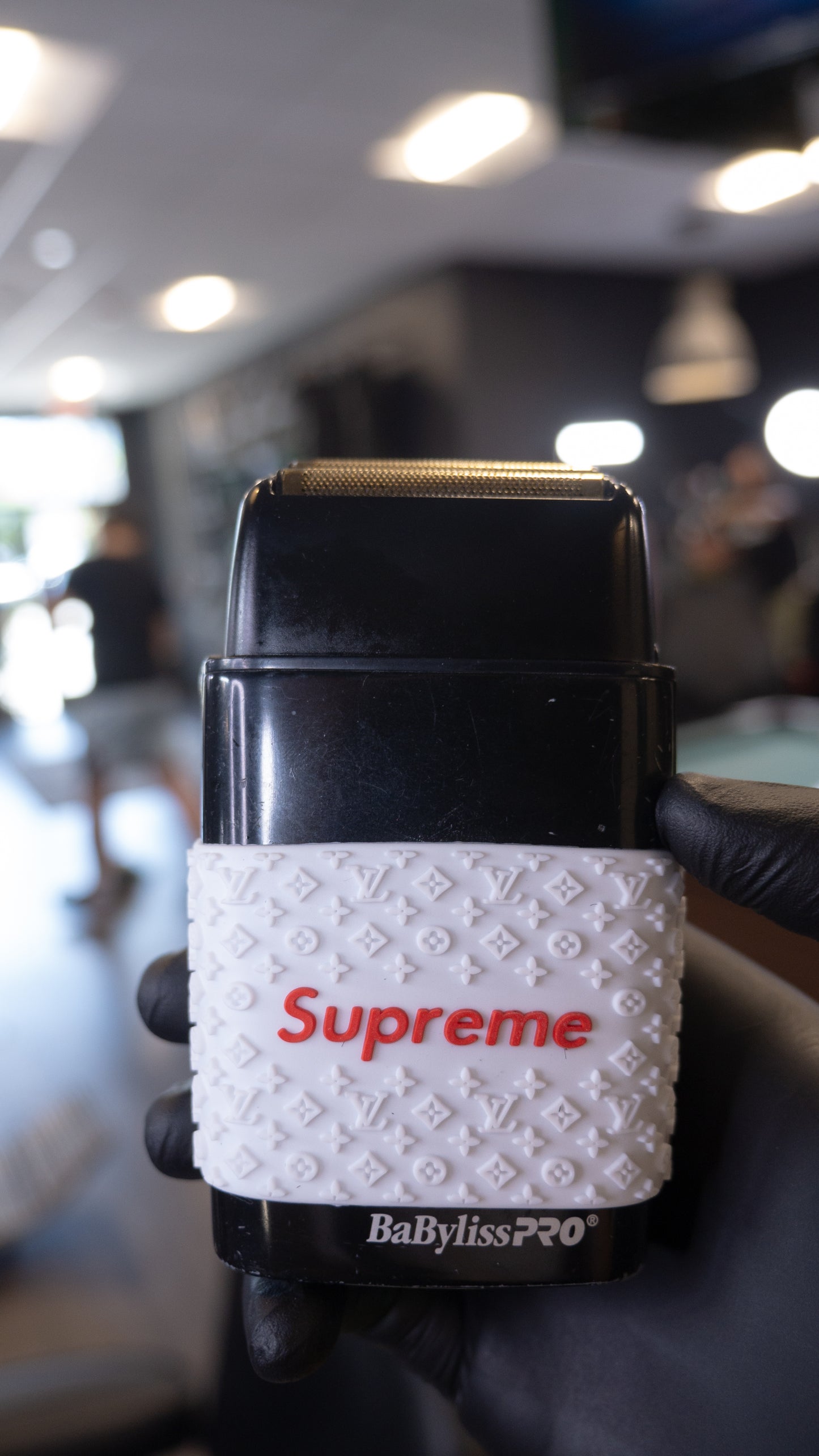 "WHITE" Supreme/LV Clipper Grips